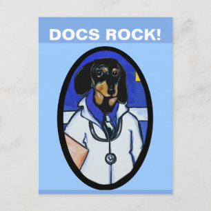DOXIE DOCTOR    POSTCARD