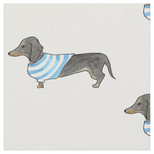 Doxie Fabric (Close Up)