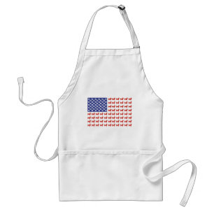 DOXIE-FLAG-Tee Standard Apron