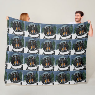 DOXIE  FLEECE BLANKET