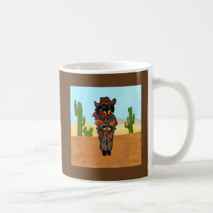 Doxie Gunslinger Coffee Mug