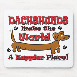 DOXIE-HAPPY MOUSE PAD