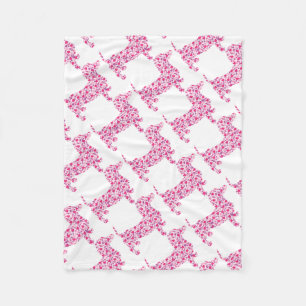 DOXIE-Hearts Fleece Blanket