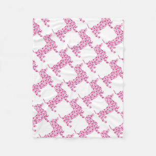 DOXIE-Hearts Fleece Blanket