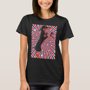 Doxie Independence Day Cute Dachshund Wiener Dog T-Shirt