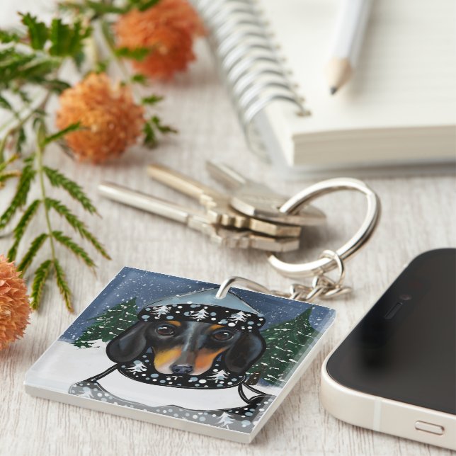 DOXIE  KEY RING (Front Right)