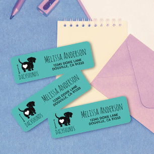 Doxie Love Return Address Label