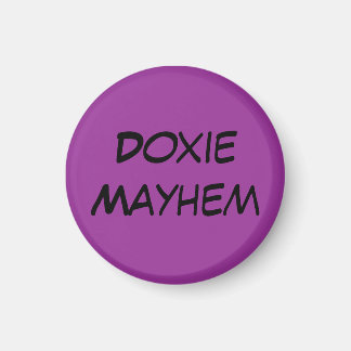 Doxie Mayhem Magnet