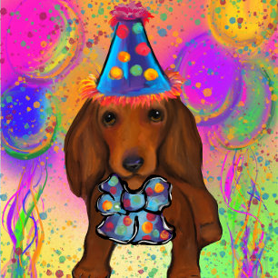 Doxie Party  Invitation