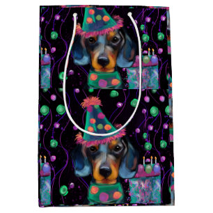 Doxie Party Medium Gift Bag