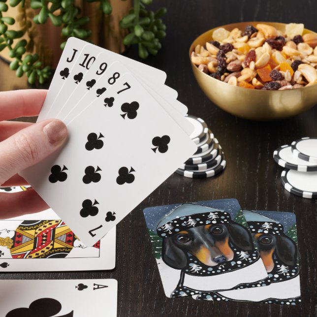 DOXIE  PLAYING CARDS (In Situ)