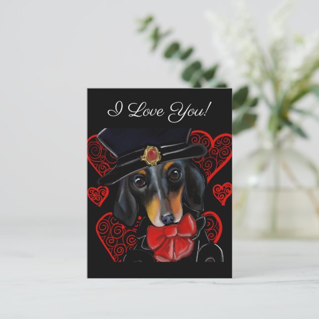 DOXIE  POSTCARD (Standing Front)