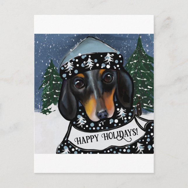 DOXIE  POSTCARD (Front)