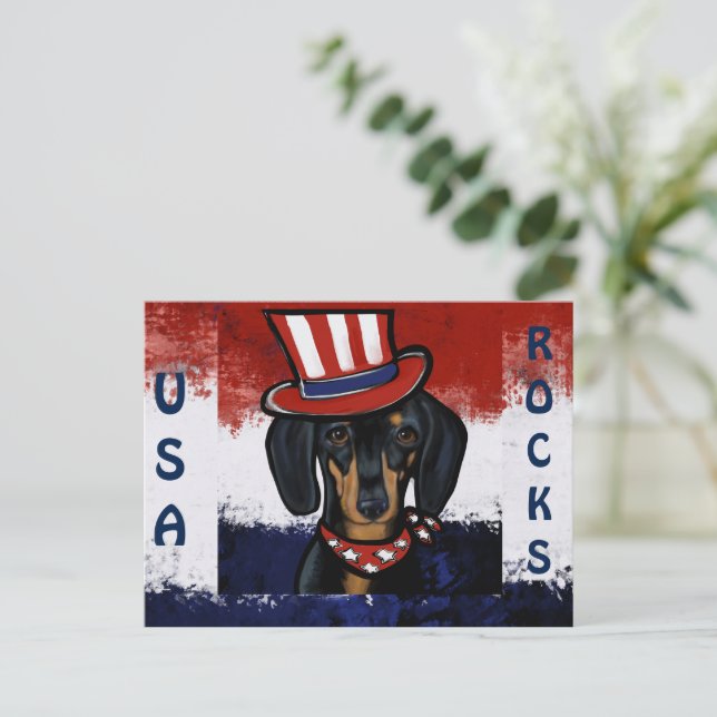DOXIE        POSTCARD (Standing Front)