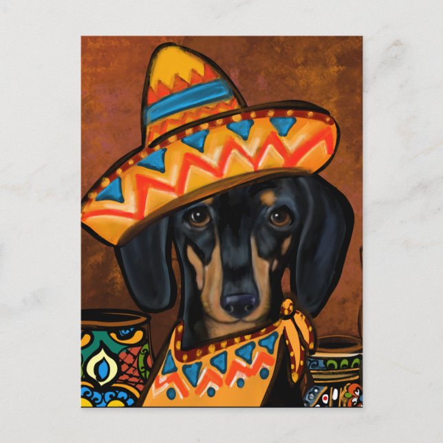 DOXIE  POSTCARD (Front)
