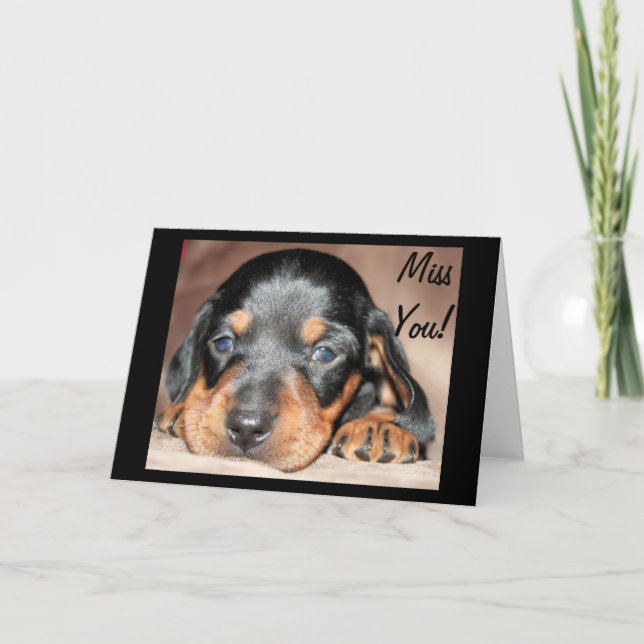 Doxie Pup Card (Front)