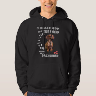 Doxie Puppy Wiener Weenie Dog Mum Dad Miniature Da Hoodie