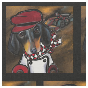 Doxie Racer Fabric