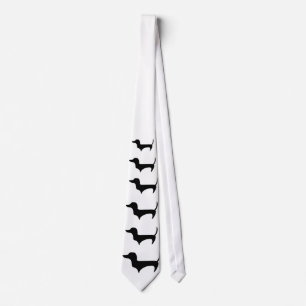 Doxie Silhouette Tie