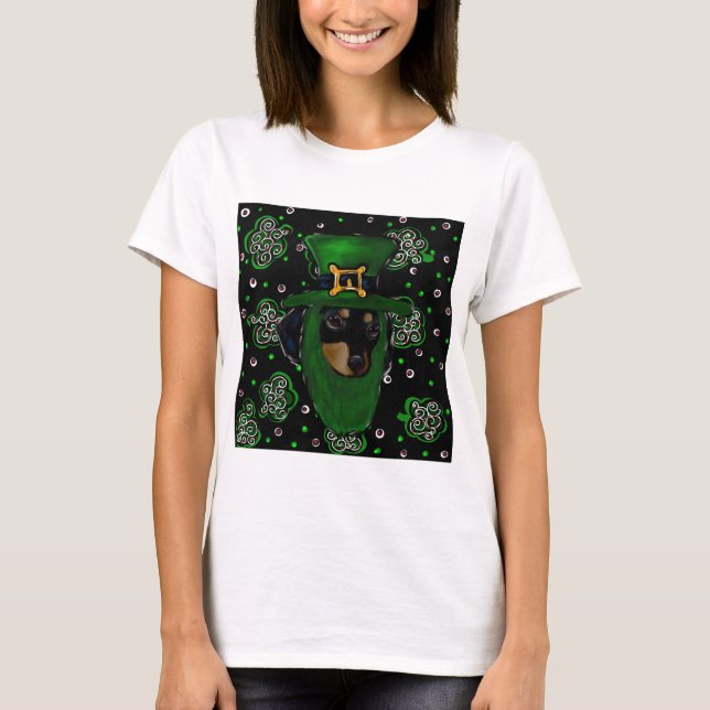 Doxie St. Patty T-Shirt (Front)