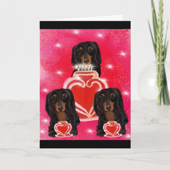 Doxie Valentine Card (Front)