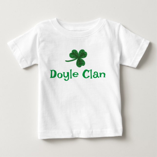Doyle Clan Shamrock tee (Front)