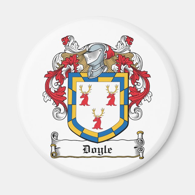 Doyle Family Crest Magnet (Front)