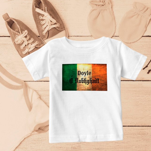 Doyle Irish Flag Baby T-Shirt (Creator Uploaded)