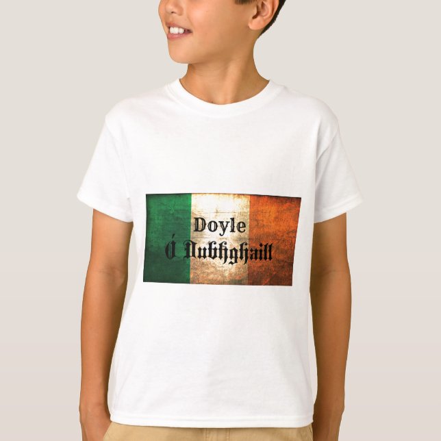 Doyle Irish Flag T-Shirt (Front)