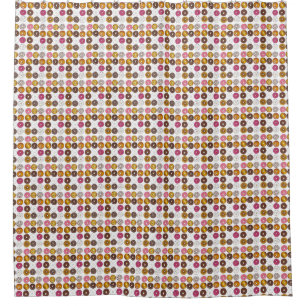 Dozen Doughnuts Doughnut Doughnut Novelty Shower C Curtain
