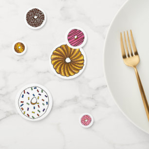 Dozen Doughnuts Doughnuts Breakfast Junk Food Food Confetti