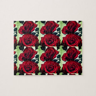 Dozen roses jigsaw puzzle