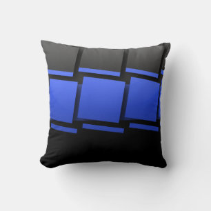 Dozens of Thin Blue Line Buttons Cushion