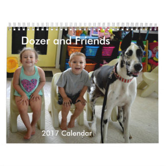Dozer and Friends 2017 Calendar