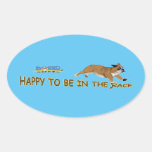 Dozer is happy to be in the race!