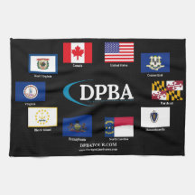 DPBA Tour Flags Towel