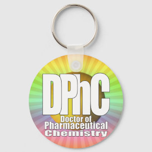 DPhC LOGO Doctor of Pharmaceutical Chemistry Key Ring