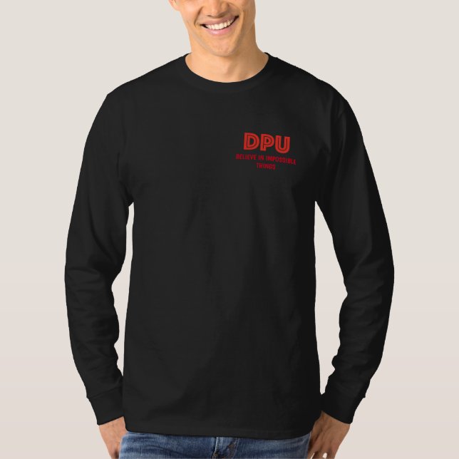 DPU LONG SLEEVE TEE SHIRT (Front)