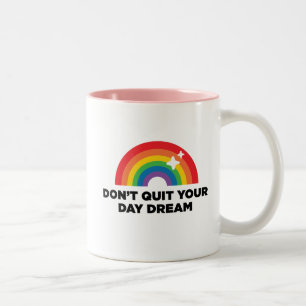 DQYDD Rainbow Pink Coffee Mug