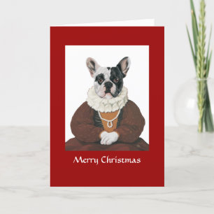DR030 French Bulldog, Merry Christmas Holiday Card