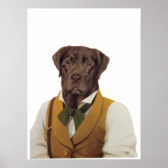 DR149 Labrador Retriever poster (Front)