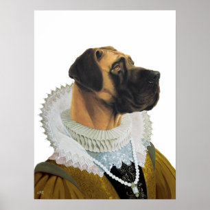 DR184 Great Dane poster