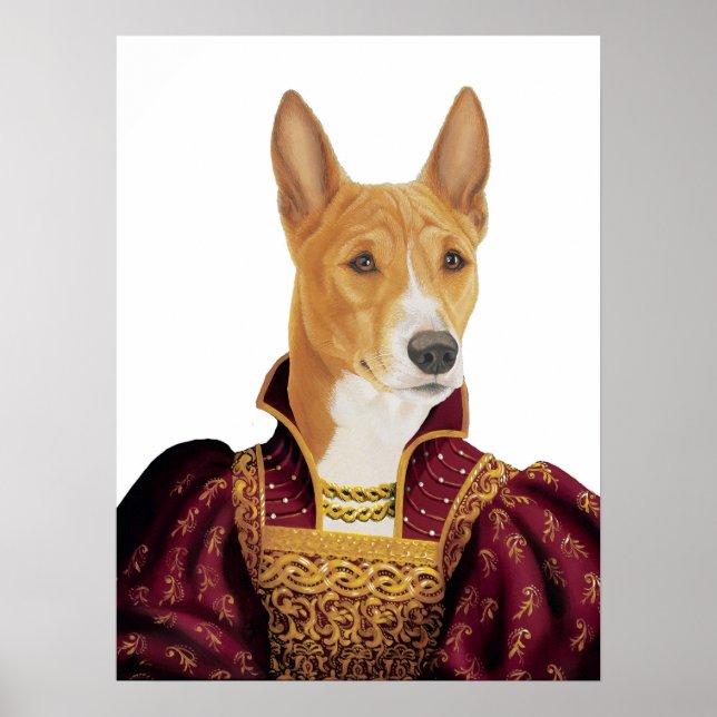 DR208 Basenji poster (Front)