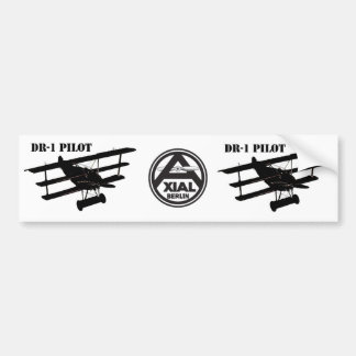 DR-1 Pilot Bumper Sticker