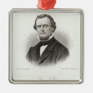 Dr Adalbert Falk Metal Tree Decoration