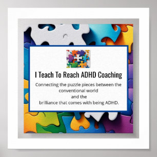 Dr Anders Osborne PhD ADHD Logo Poster