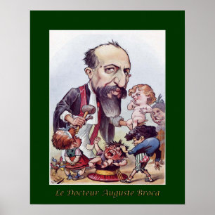 Dr. Augustus Broca ~ Paediatrics/Surgery ~ Moloch Poster