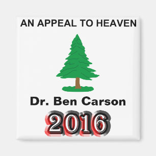 Dr. Ben Carson 2016 - An Appeal To Heaven Magnet