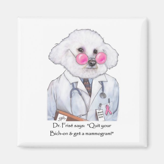 Dr. Bizou Frise Magnet (Front)
