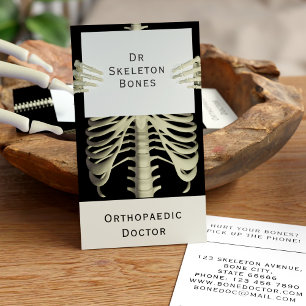 Dr Bone Specialist Orthopaedic Doctor Business Car